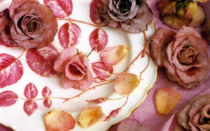 Глазированные лепестки роз